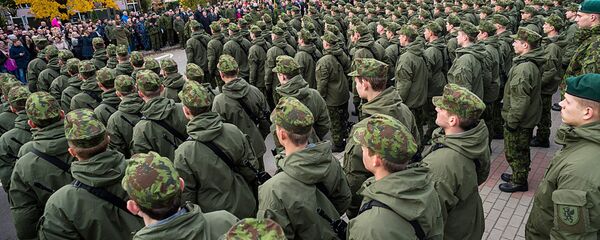 Призывники литовской армии, архивное фото - Sputnik Литва