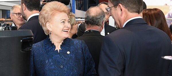 Даля Грибаускайте в Гетеборге Даля Грибаускайте в Гетеборге - Sputnik Lietuva