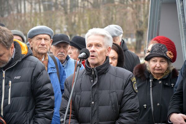 Митинг в поддержку идеи строительства памятника Витису - Sputnik Литва