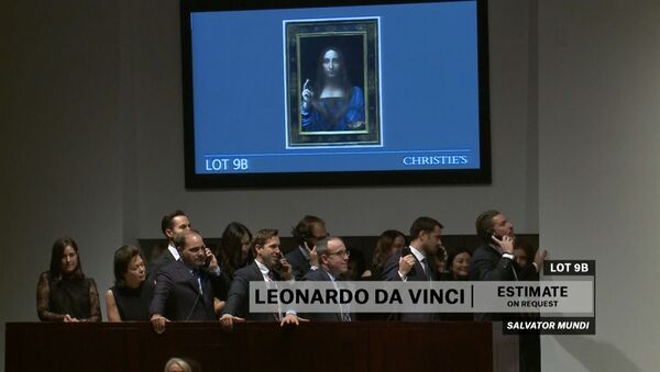 Аукцион по продаже картины Леонардо да Винчи - Sputnik Литва