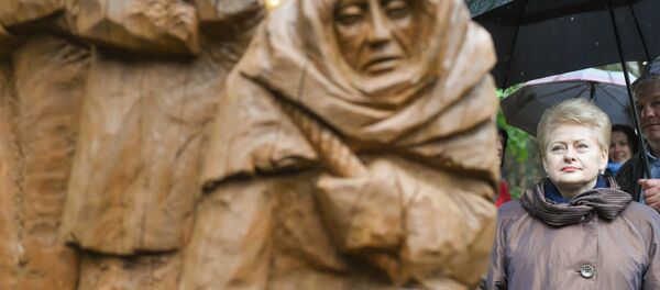 Президент Литвы Даля Грибаускайте - Sputnik Литва