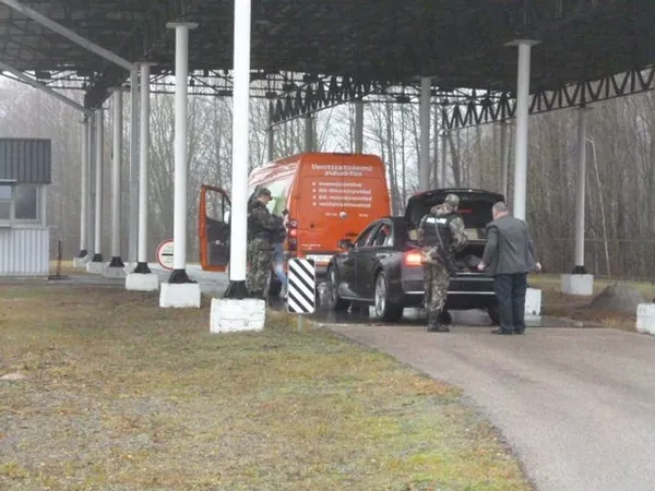 Работа пограничников Работа пограничников - Sputnik Lietuva