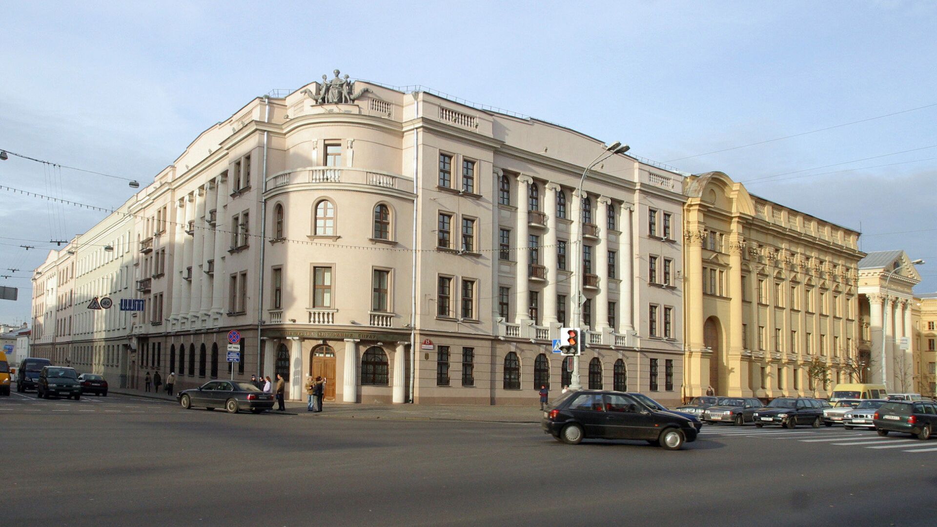 Baltarusijos KGB pastatas - Sputnik Lietuva, 1920, 05.08.2021