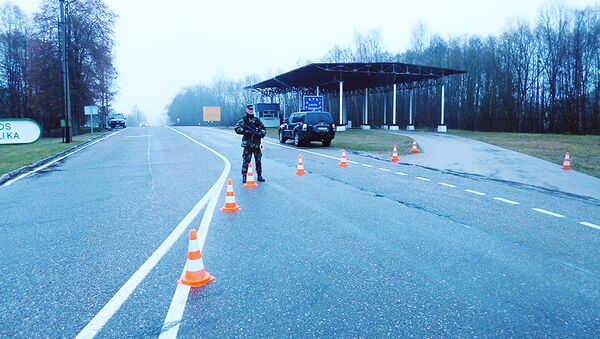 На границе Литвы с Польшей пограничники Литовской Республики будут проводить проверку - Sputnik Lietuva