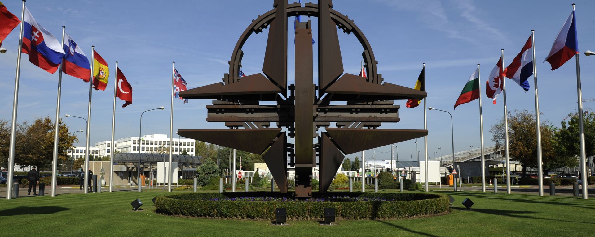 NATO būstinė Briuselyje - Sputnik Lietuva, 1920, 16.05.2022