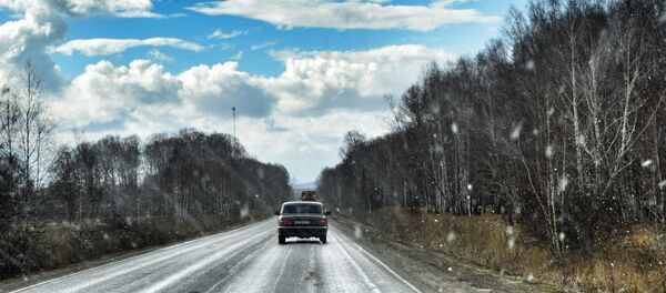 Дорога в Челябинской области, архивное фото - Sputnik Литва