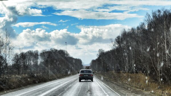 Дорога в Челябинской области, архивное фото - Sputnik Литва