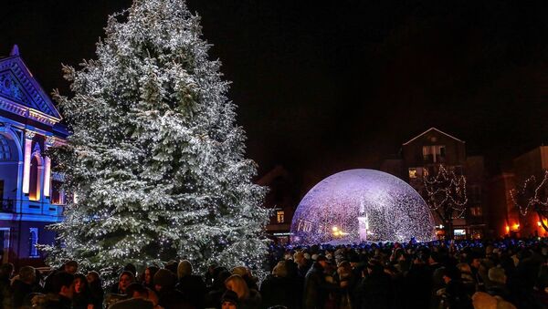 Рождественская елка в Клайпеде - Sputnik Lietuva