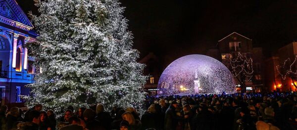 Рождественская елка в Клайпеде - Sputnik Lietuva