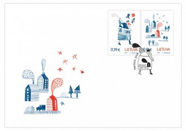 Vokas, skirtas Kalėdoms Vokas, skirtas Kalėdoms - Sputnik Lietuva