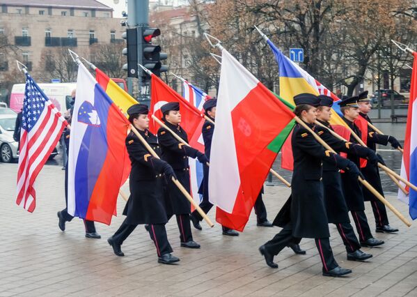 В Литве прошел военный парад, приуроченный ко дню литовской армии - Sputnik Литва