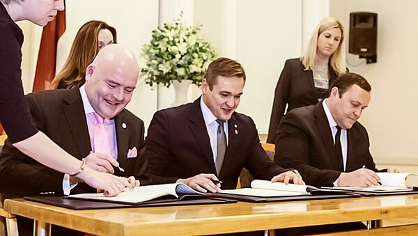 Главы МВД стран Балтии подписали соглашение о взаимопомощи, архивное фото - Sputnik Литва