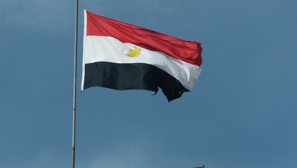 Флаг Египта, архивное фото - Sputnik Литва