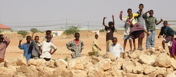 Дети в Сомали, архивное фото - Sputnik Литва