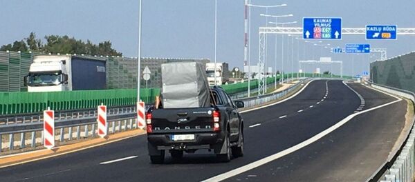 Дорога в Литве Дорога в Литве - Sputnik Литва