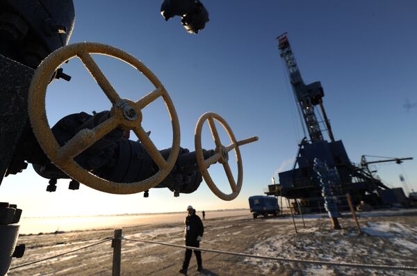 Ввод в эксплуатацию газового месторождения Бованенково в ЯНАО Ввод в эксплуатацию газового месторождения Бованенково в ЯНАО - Sputnik Литва