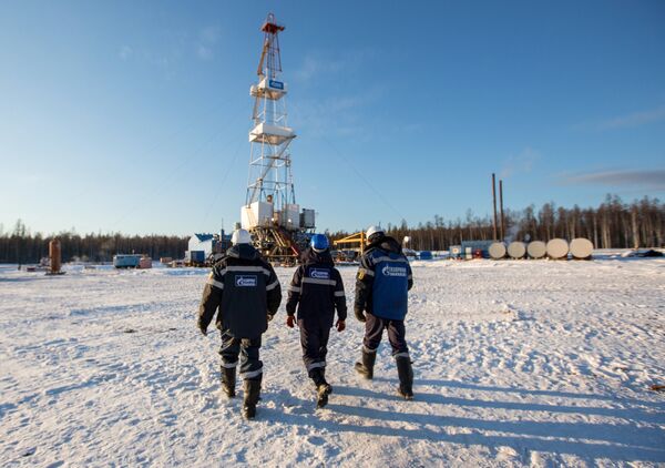 Разработка Ковыктинского газового месторождения в Иркутской области Разработка Ковыктинского газового месторождения в Иркутской области - Sputnik Литва