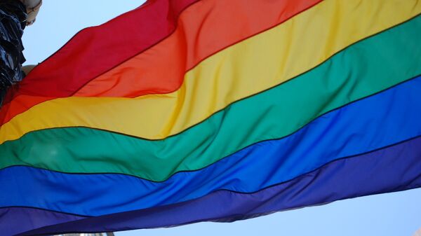 Флаг ЛГБТ, архивное фото - Sputnik Литва
