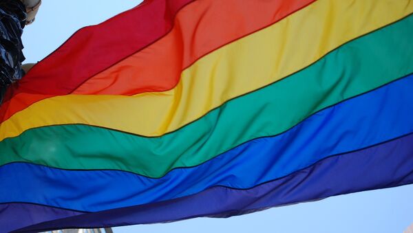 Флаг ЛГБТ, архивное фото - Sputnik Литва