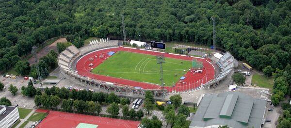 Стадиона имени Дарюса и Гиренаса в Каунасе, архивное фото Стадиона имени Дарюса и Гиренаса в Каунасе, архивное фото - Sputnik Литва