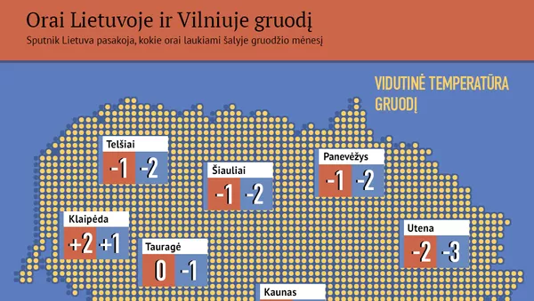 Orai Lietuvoje ir Vilniuje gruodį - Sputnik Lietuva