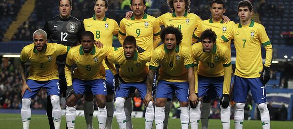 Сборная Бразилии по футболу Сборная Бразилии по футболу - Sputnik Литва