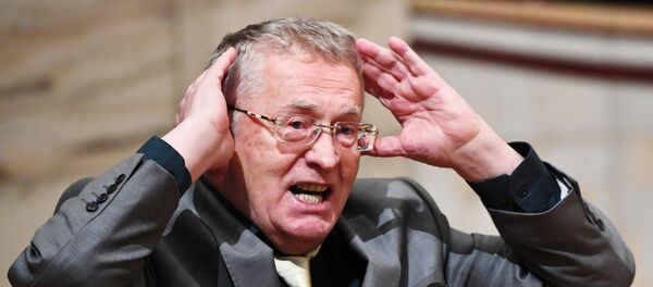 Rusijos Valstybės Dūmos liberalų demokratų frakcijos vadovas Vladimiras Žirinovskis Rusijos Valstybės Dūmos liberalų demokratų frakcijos vadovas Vladimiras Žirinovskis - Sputnik Lietuva