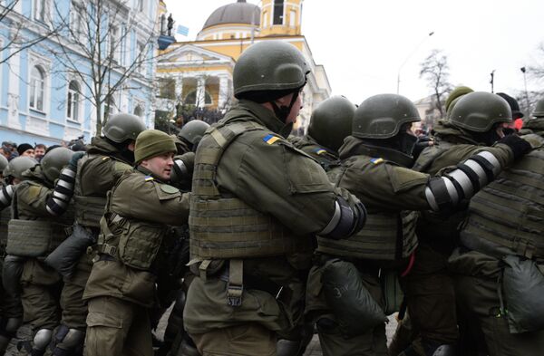 Ситуация в Киеве в связи с задержанием М. Саакашвили - Sputnik Литва