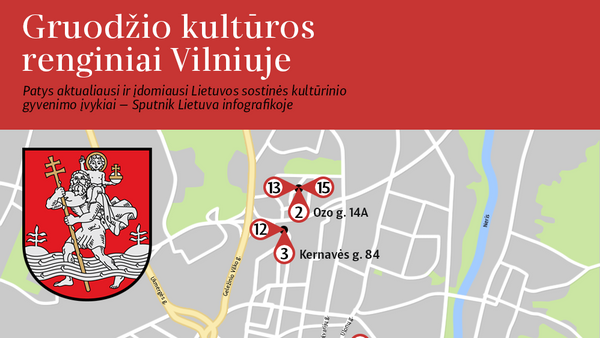 Gruodžio kultūros renginiai Vilniuje - Sputnik Lietuva