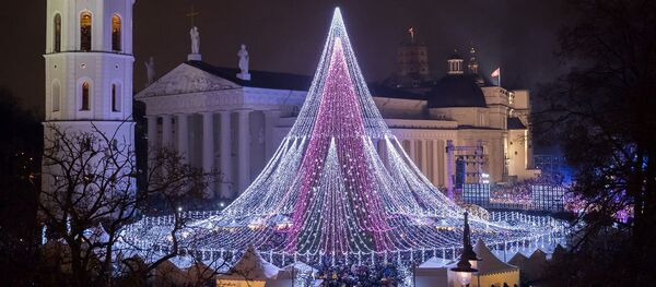 Рождественская елка в Вильнюсе - Sputnik Литва