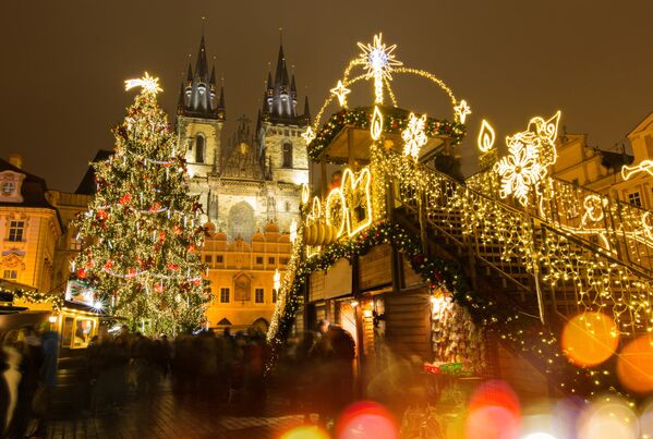 Рождественская елка в Праге - Sputnik Литва