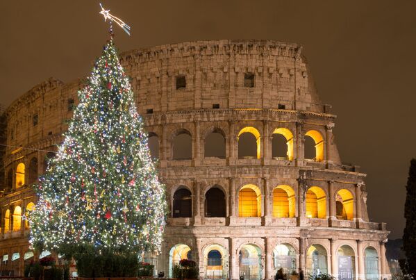 Рождественская елка в Риме - Sputnik Lietuva