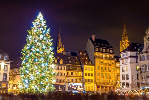 Рождественская елка в Страсбурге - Sputnik Литва