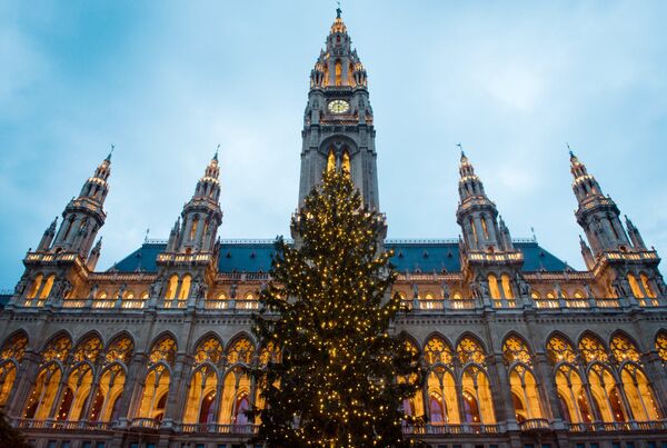 Рождественская елка в Вене Рождественская елка в Вене - Sputnik Литва