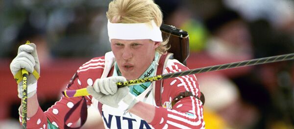 Биатлонист, двукратный олимпийский чемпион, депутат Госдумы РФ Сергей Чепиков, архивное фото Биатлонист, двукратный олимпийский чемпион, депутат Госдумы РФ Сергей Чепиков, архивное фото - Sputnik Литва