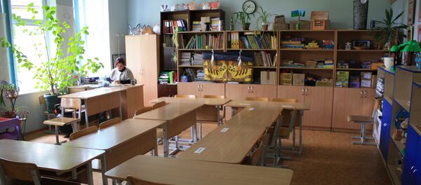 Класс для занятий в культурном центре, архивное фото - Sputnik Литва