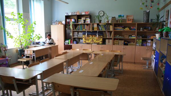 Класс для занятий в культурном центре, архивное фото - Sputnik Литва