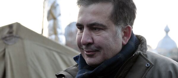 Бывший губернатор Одесской области Михаил Саакашвили. 6 декабря 2017 - Sputnik Литва