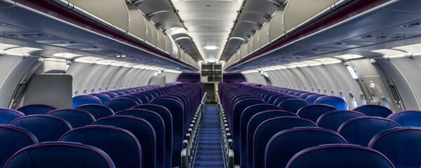 Lėktuvo salonas Lėktuvo salonas - Sputnik Lietuva