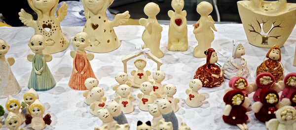 Большая Рождественская Ярмарка в Вильнюсе Большая Рождественская Ярмарка в Вильнюсе - Sputnik Lietuva