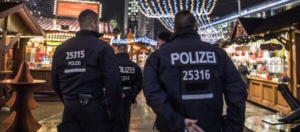 Полиция Германии, архивное фото Полиция Германии, архивное фото - Sputnik Литва
