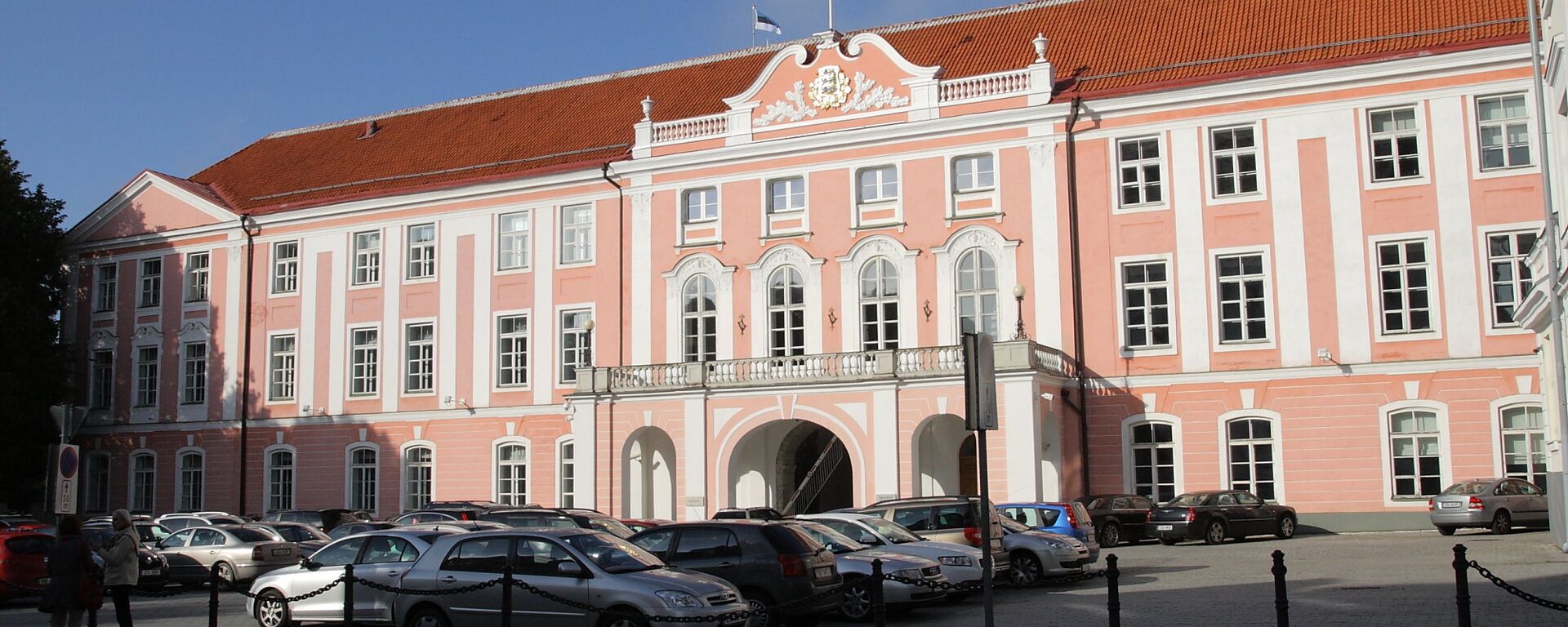 Riigikogu, здание правительства в Таллинне, Эстония - Sputnik Литва, 1920, 17.05.2024