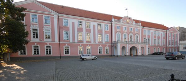 Riigikogu, здание правительства в Таллинне, Эстония - Sputnik Lietuva