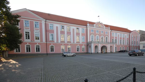 Riigikogu, здание правительства в Таллинне, Эстония - Sputnik Lietuva