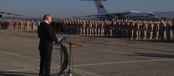 Putinas įsakė išvesti Rusijos kariuomenę iš Sirijos - Sputnik Lietuva