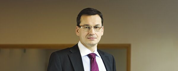 Премьер-министр Польши Матеуш Моравецкий - Sputnik Литва