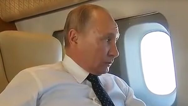 Naikintuvai pridengė Rusijos prezidento bortą danguje virš Sirijos - Sputnik Lietuva