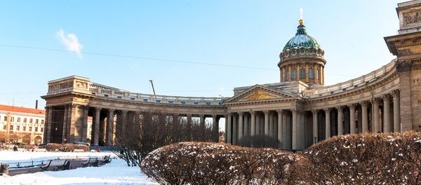 Казанский собор в Санкт-Петербурге, архивное фото Казанский собор в Санкт-Петербурге, архивное фото - Sputnik Литва