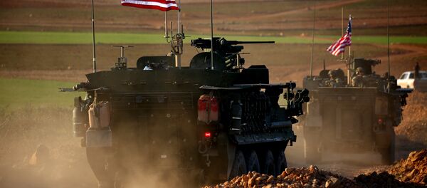 Американские военные в Сирии, архивное фото Американские военные в Сирии, архивное фото - Sputnik Литва