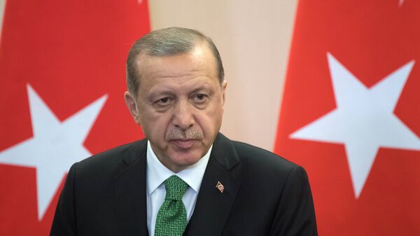 Президент Турции Р. Эрдоган, архивное фото - Sputnik Литва